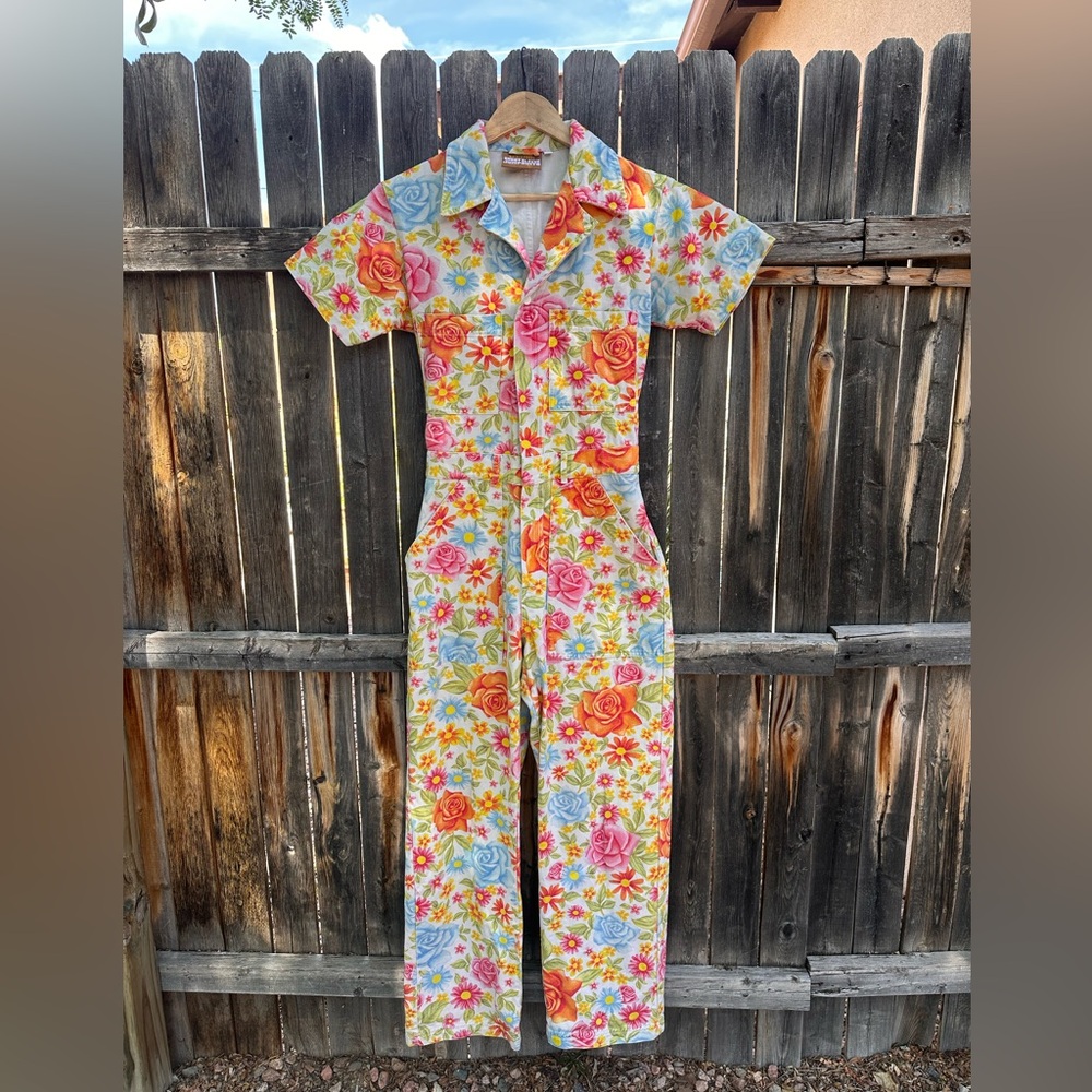 Big Bud Press Vintage Wallpaper Floral Jumpsuit